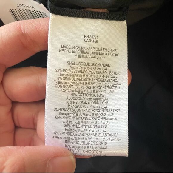 BCBGMAXAZRIA Women's Joshua Quilted Moto Cropped Full Zip Jacket Black Sz S NEW - Picture 9 of 13